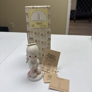 Precious Moments 12149 Part Of Me Wants To Be Good w/ Box & Tags – Enesco VTG